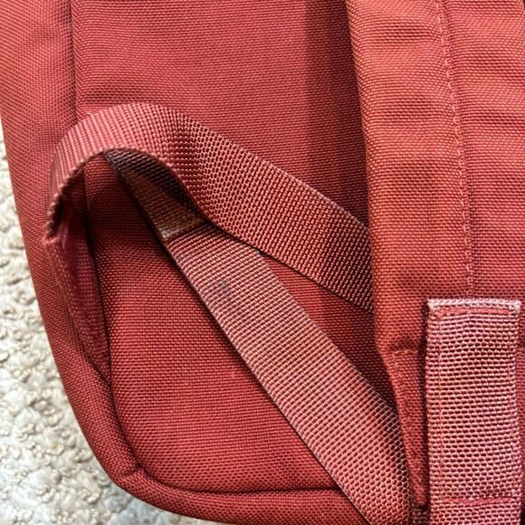 Burgundy Unisex Everlane Backpack - Picture 10 of 10